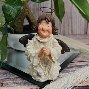 THE BOYDS COLLECTION BAREFOOT ANGELS RUTH...EVENING PRAYER COLLECTABLE FIGURINE